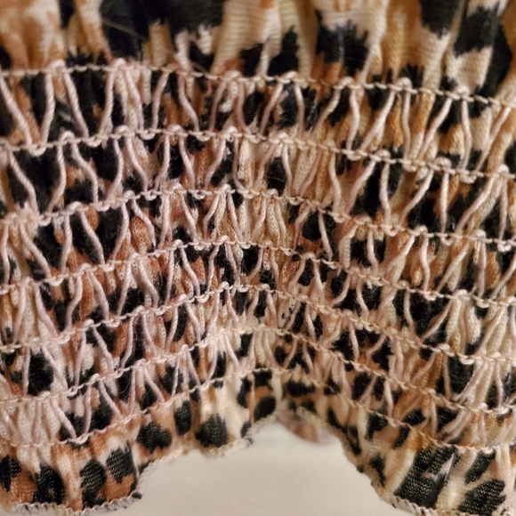 Faded Glory Animal Print Top 3X - Picture 5 of 8